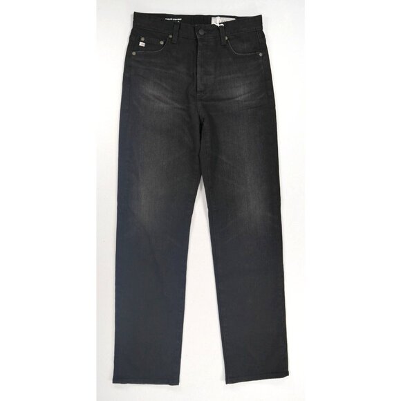 AG Jeans Alexxis Black High-Rise Straight Jean VintageWomen's Size 28 R New